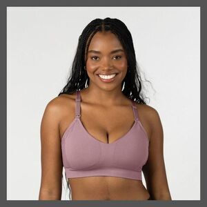 Open Box - Kindred Bravely - Sports Pumping Bra Medi Twilight